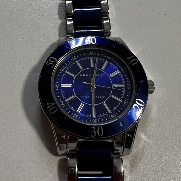 NIB Anne Klein Blue and Silver Watch - Picture 4 of 7